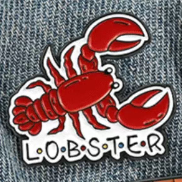 Friends Lobster Pin - Picture 4 of 4